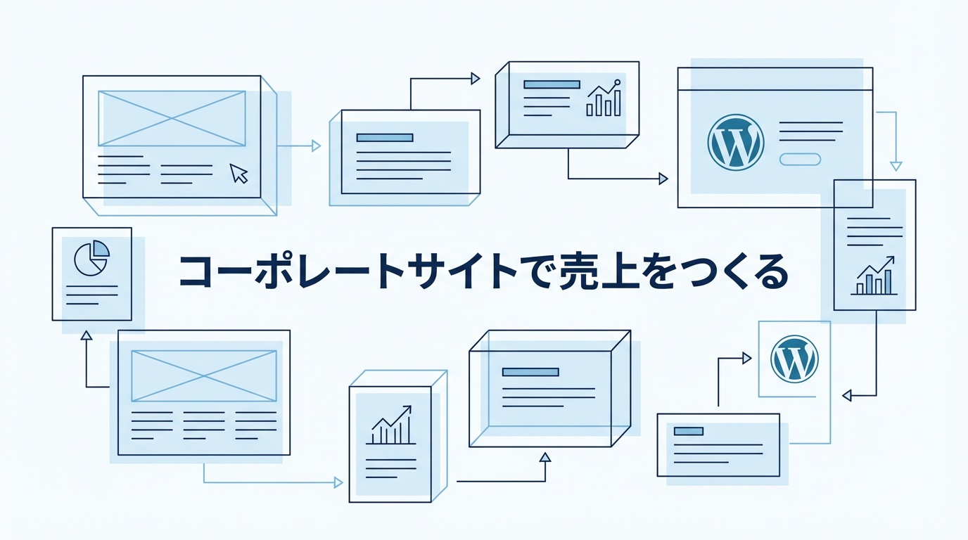 Generate sales with your corporate website