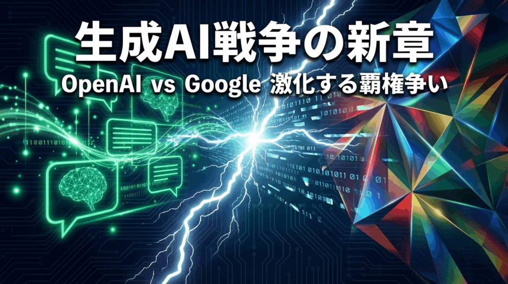 生成AI戦争の新章